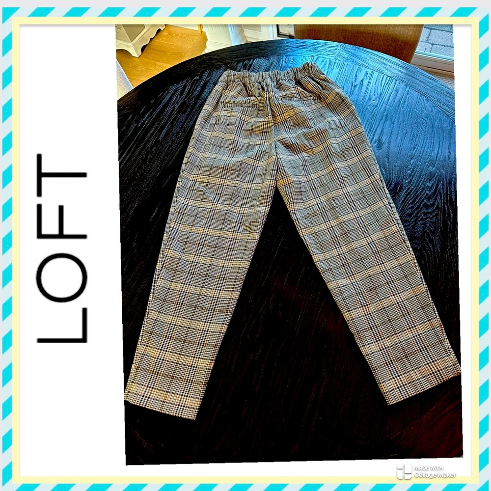 Loft Cropped pants NWT
